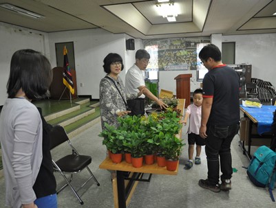 (2014.09.20)싱그린가족봉사단 환경교육 및 화분만들기